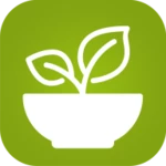 healthy eating recipes android application logo